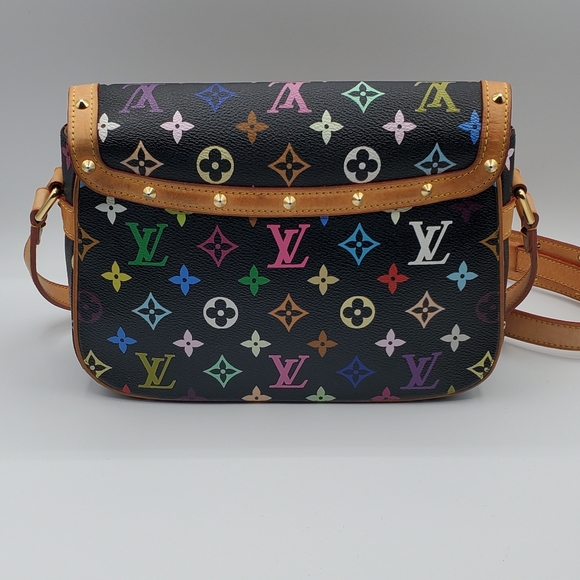 🎀 SOLD 🎀 Louis Vuitton Multicolor Sologne Black - Picture 3 of 17